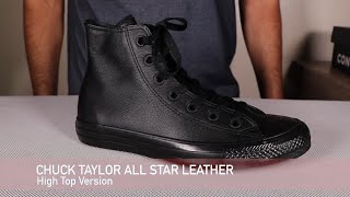 Converse Chuck Taylor All Star Leather  High Top [upl. by Ttemme]