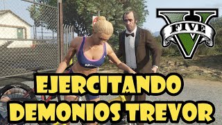 Como pasar la mision EJERCITANDO DEMONIOS TREVOR en GTA 5✔️ [upl. by Aicatsanna]