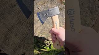 Husqvarna Hiking Hatchet Carving Bushcraft Axe Best Value Hatchet shorts nature Axe EDC [upl. by Alehs]