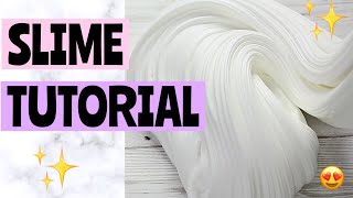 HOW TO MAKE SLIME Simple amp Easy Slime Recipe  2 Minute Easy Slime Tutorial Glue and Borax Slime [upl. by Affra]