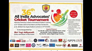 36TH ALL INDIA ADVOCATE CRICKET TOURNAMENT 2024 GROUND PGI [upl. by Erdreid]