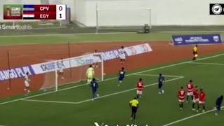 Ryan Mendes Goal  Cape Verde vs Egypt 11 All Goals Results And Highlights Afcon Qualifiers2024 [upl. by Lauralee]