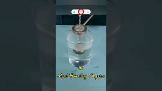 Thermal expansion and contraction 💖 experiment physics science fun amazing shorts viralvideo [upl. by Sarilda113]