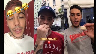 SFERA LANCIA FRECCIATINE A FEDEZ EMIS KILLA SFOTTE I VEGANI LAZZAGUETONY [upl. by Liakim]