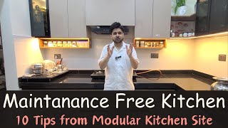 Make Modular Kitchen MAINTANANCE FREE I किचन ऐसे बनाओ की दोबारा मिस्त्री को न बुलाना पड़े ✅😎 [upl. by Alec]