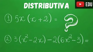 Simplificação de Expressões Algébricas pela Distributiva  Professora Angela [upl. by Analat]