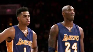 National Mentoring Month DAngelo Russell and Kobe Bryant [upl. by Orville88]