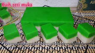 resepi kuih seri muka [upl. by Rombert]