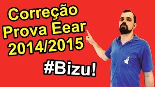 Correção da Prova Eear 20142015  Bizus e explicação Super Dicas [upl. by Onairam]