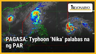 PAGASA Typhoon ‘Nika’ palabas na ng PAR  Agenda [upl. by Nnayram]