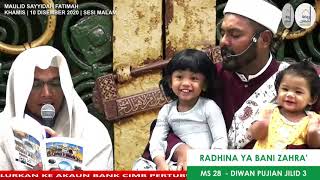 RADHINA YA BANI ZAHRA 2  COVER BY USTAZ NEEZAM ALBANJARI amp BABUL MUSTOFA [upl. by Vasili]