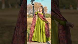 silk maxi designs  silk frock simple katan Silk frock [upl. by Acceber]