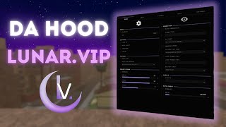 WORKING DA HOOD LUNARVIP BEST LOCK SCRIPT FREE • SOLARA SUPPORT [upl. by Nogas95]