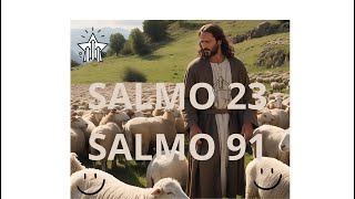 SALMOS 🙏✨MILAGROSOS 23 y 91 2 con Subtítulos con Letras Recítalos diariamente Protección y FE [upl. by Junina]