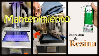 Mantenimiento Impresora de Resina 3D ANYCUBIC [upl. by Fairlie]