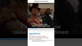 Impediment  Meaning Pronunciation Usage  Learn English with TV Shows amp Movies [upl. by Eberly]