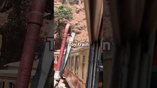 Toy trainp🚆🚆kalkasimla traveling himachal music song [upl. by Ayekehs]