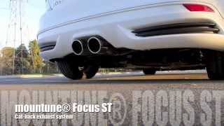 Focus ST catback exhaust 2litre [upl. by Nnoved]