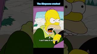 The Simpsons family had a car accident Season 21 Episode 07 shorts funny simpsons [upl. by Allit630]