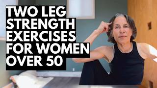 Two Essential Leg Strength Exercises  Follow Along With Weights [upl. by Aiseneg368]