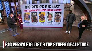 Big Perks BIG LIST Most Dominant Players in NBA HISTORY  Top STUFFS of ALLTIME  NBA Today [upl. by Neibart695]