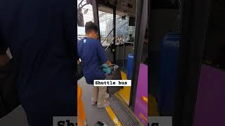 SHUTTLE BUS GOING TO TERMINAL 4 CHANGI AIRPORT FROM JEWEL [upl. by Liscomb]