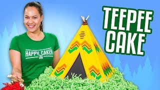 TeePee Cake amp HUGE ANNOUNCEMENT  How To Cake It [upl. by Littlejohn739]