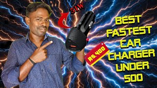 Best Car Charger Under ₹500 carcharger portronics [upl. by Hsima208]