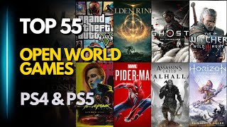 Top 55 Best OPEN WORLD Games On PS4 amp PS5 To Play Right Now [upl. by Shanan]