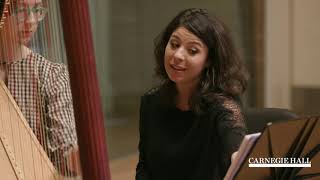 Vienna Philharmonic Harp Master Class with Anneleen Lenaerts Fauré’s Une châtelaine en sa tour [upl. by Abil]