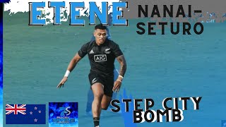 ETENE NANAISETURO 21 Year Old All Blacks 7s STEP CITY ACTION [upl. by Ettedranreb]