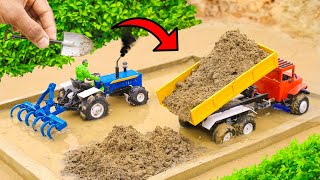 diy mini tractor cultivator science project using a diesel engine water pump [upl. by Artek]