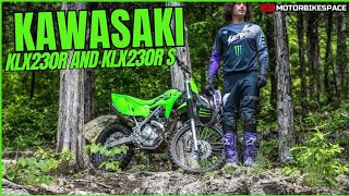 2025 Kawasaki KLX230R and KLX230R S OffRoad Motorcycles  Get Out and Play  Motorbikespace [upl. by Gustavo]