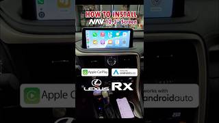 How to Install INAV Android 123quot Screen Lexus RX 4x4shop lexus lexus androidauto applecarplay [upl. by Cosme]