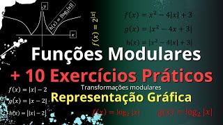 Aula 01 Funções Modulares Construção de gráfico aplicando transformações modulares [upl. by Naawaj]