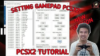 SETTING GAMEPAD PCSX2 VERSI TERBARU  PCSX2 160 TUTORIAL [upl. by Leontina]