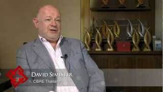 CBRE Thailand Chairman David Simister on Thailands real estate sector [upl. by Saiasi102]