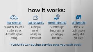 FORUMs Car Buying Service powered by TrueCar [upl. by Adama]