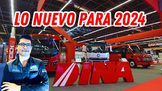 ¡DINA vuelve a la CARGA Conoce sus NUEVOS AUTOBUSES y vehículos vocacionales [upl. by Thorma]