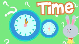 What Is the Time♫  Telling Time Song  Clock Song  Wormhole Learning [upl. by Tillo195]