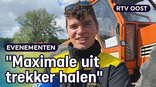 Gas dr op Zo ging eerste Oldtimer Trekkertrek in Vollenhove  RTV Oost [upl. by Zelig]