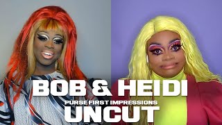 Purse First Impressions Uncut  Bob The Drag Queen amp Heidi N Closet  RPDRUK S2 EP4 [upl. by Zima]