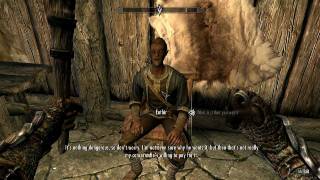 Skyrim  How To Solve the Puzzle In Ansilvund Excavation  Walkthrough Helping Onmund and Enthir [upl. by Ihcas]