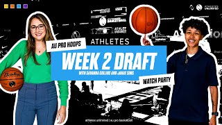 Athletes Unlimited Basketball Season 3 Week 2 Draft Watch Party [upl. by Bourn]