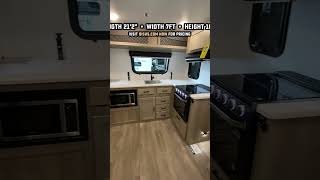 BIG Kitchen • TINY Camper Geo Pro 20FKS rvnerd travel camper camping camp [upl. by Veats58]