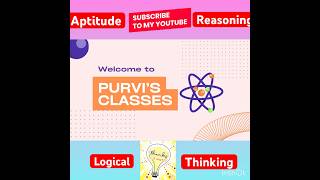 Logical Thinking  aptitude Reasoning 👍😍 gkindia gk gkbasics Learningwithpurvi fun learning [upl. by Aihpos]