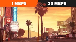 Best bitrate for 1080p 60fps 1 Mbps vs 5 Mbps vs 10 Mbps vs 20 Mbps [upl. by Currey158]