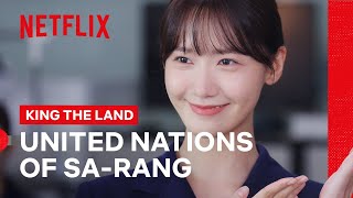 Sarang Speaks Four Languages  King The Land  Netflix Philippines [upl. by Atin]