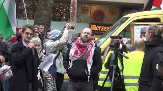 Palästina Bündnis NRW Demo Köln Neumarkt 12102024 [upl. by Zaller]