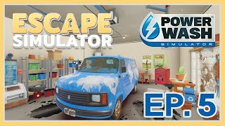 Escape Simulator  Ep 5  PowerWash Simulator DLC [upl. by Griseldis]